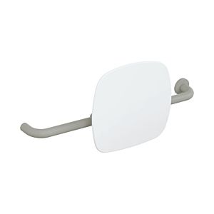 Hewi 801 backrest 801.51B9261R95 distance to wall 150mm, right version, matt, backrest signal white, rock grey