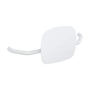 Hewi 801 Rückenstütze 801.51B907198 Wandabstand 230mm, matt, Lehne signalweiß, signalweiß