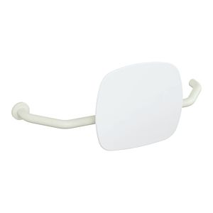 Hewi 801 dossier 801.51B9271L99 distance au mur 230mm, droite, mat, dossier blanc signal, blanc pur