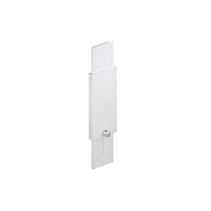 Hewi 802 Plaque LifeSystem 950.50.10260FV blanc pur mat, réglable en hauteur, aluminium thermolaqué