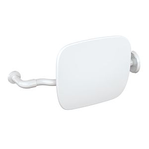 Hewi 802 Support dorsal LifeSystem 802.51.90260SD avec Rosetten , blanc brillant/ blanc mat, gauche