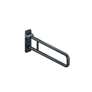Hewi 801 rail porteur à Hewi 801.50.24692 750 mm, gris anthracite, fixe, âme en aluminium