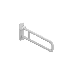 Hewi 801 rail porteur à Hewi 801.50.12697 850 mm, gris clair, rotatif, âme en aluminium