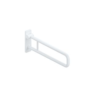 Hewi 801 rail porteur à Hewi 801.50.24698 750 mm, blanc de sécurité, fixe, âme en aluminium