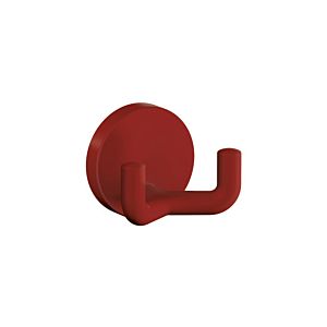 Hewi 477 double hook 477.90B02533 43.5mm, matte, rubinrot