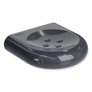 Hewi 477 Seifenhalter 477.02.10092 anthrazitgrau, 97mm, mit Noppen