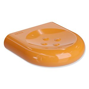 Hewi 477 soap holder 477.02.10024 orange , 97mm, with knobs