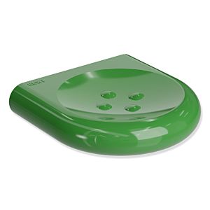 Hewi 477 soap holder 477.02.20072 120mm, with knobs, may green