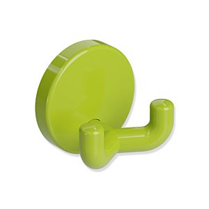 Hewi 801 Doppelhaken 801.90.02074 apfelgrün, mit Rosette d= 40mm