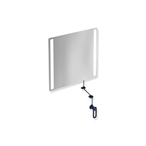 Hewi 801 tilting light mirror LED 801.01.40050 600x540x6mm, steel blue