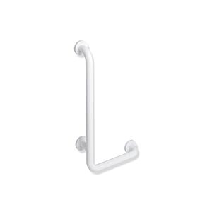 Hewi 801 angled handle 801.22.10698 600 x 300 mm, signal white, aluminum core