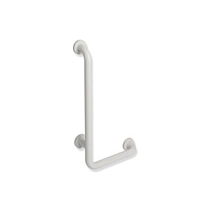 Hewi 801 angled handle 801.22.10697 600 x 300 mm, light gray, aluminum core