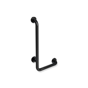 Hewi 801 angled handle 801.22.10090 600 x 300 mm, deep black