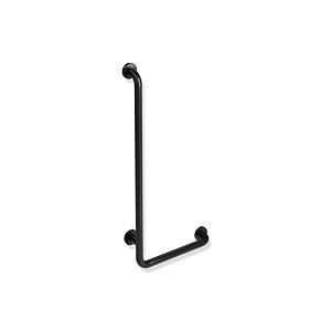 Hewi 801 angled handle 801.22.1S90 600-1100 x 300-850 mm, jet black