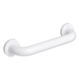 Hewi 801 active + bath handle 801.36D11098 signal white, 400 mm, antimicrobial