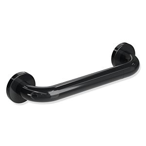 Hewi 801 poignée de bain 801.36.11690 noir profond, 400 mm, avec noyau en aluminium