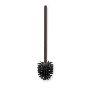Hewi System 900 toilet brush 900.20.01060SC dark gray pearl mica deep matt, Stainless Steel powder-coated