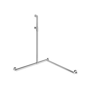 Hewi System 900 shower handrail 900.35M30140 1250 x 965 x 965 mm, right version