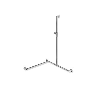 Rampe de douche Hewi System 900 900.35M30340 1250 x 765 x 765 mm, version gauche, chromé