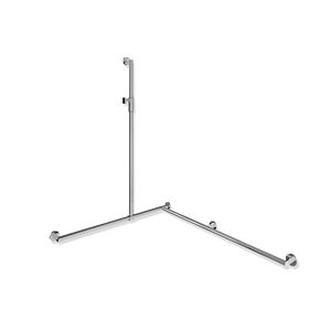 Rampe de douche Hewi System 900 900.35M30840 1250 x 965 x 1185 mm, version droite, chromé