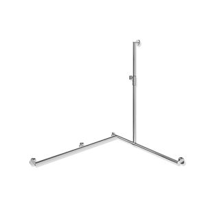 Rampe de douche Hewi System 900 900.35M30940 1250 x 965 x 1185 mm, version gauche, chromé