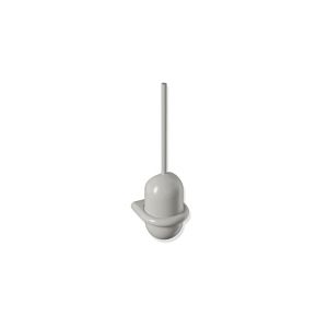 Hewi 477 toilet brush set 477.20B10095 141x470x140mm, wall mounting, matt, rock grey