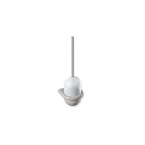 Hewi 477 toilet brush set 477.20.1000595 top part matt white, rock gray, wall mounting