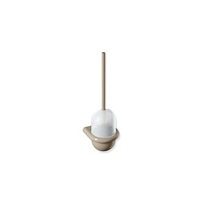 Hewi 477 toilet brush set 477.20.1000586 top part matt white, sand, wall mounting