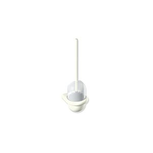 Hewi 477 toilet brush set 477.20B1000599 141x470x140mm, upper part matt white, wall mounting, matt, pure white