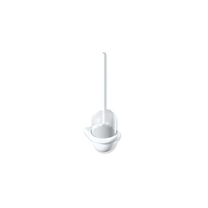 Hewi 477 toilet brush set 477.20B1000598 141x470x140mm, upper part matt white, wall mounting, matt, signal white