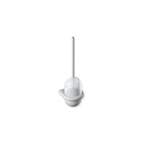 Hewi 477 toilet brush set 477.20B1000597 141x470x140mm, upper part matt white, wall mounting, matt, light grey