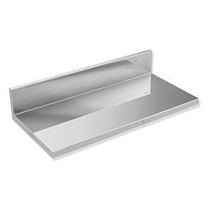 Hewi System 900 Q shelf 900Q03.00040 chrome, made of metal, 200x40x98mm