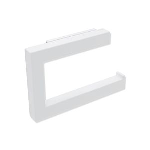 Hewi System 900 Q toilet paper holder 900Q21.00060DX powder-coated white deep matt, made of stainless steel, foldable, 140x90x22mm