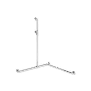 Hewi System 900 shower handrail 900.35M33140 1250 x 965 x 965 mm, right version, chrome