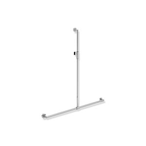 Hewi System 900 shower handrail 900.35M43240 1250 x 1185 x 1185 mm, chrome