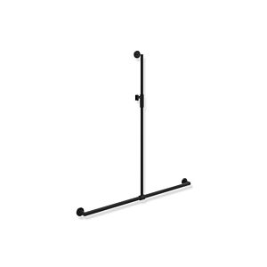 Hewi System 900 Duschhandlauf 900.35M43260CV 1250 x 1185 mm, pulverbeschichtet schwarz tiefmatt