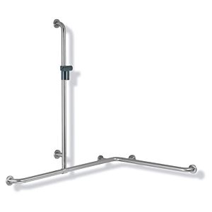 Hewi 805 main courante de douche / baignoire 805.35.32092 1250 x 1185 x 762 mm, support de douche anthracite