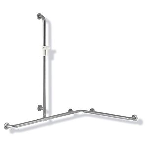 Hewi 805 shower / tub handrail 805.35.32099 1250 x 1185 x 762 mm, shower holder pure white