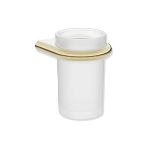 Verre à vin Hewi Série 480 480.04.00070LP avec support, revêtement PVD, laiton brossé