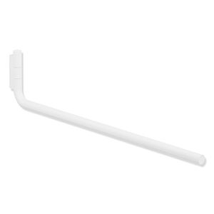 Hewi Série 480 porte-serviettes 480.09.00060DX pivotante , revêtement par poudre blanc mat profond