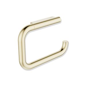 Hewi Serie 480 WC-Papierhalter 480.21.00070LP klappbar, PVD beschichtet, messing gebürstet