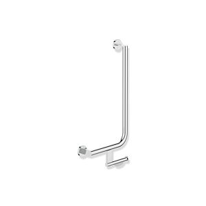 Hewi System 900 angulaire match0 900.22.11340 600 x 300 mm, Inox chrome, gauche