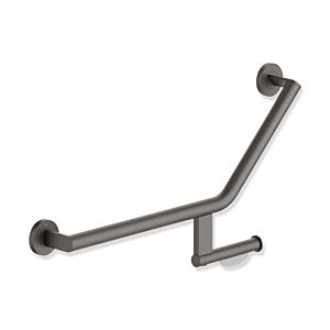 Hewi System 900 angulaire match0 900.22.33360SC 620 x 283 mm, Inox revêtement par poudre gris foncé perle mica foncé mat, gauche