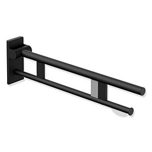 Hewi System 900 mobile support arm 900.50.41560DC projection 750 mm, Stainless Steel powder-coated black deep matt, right