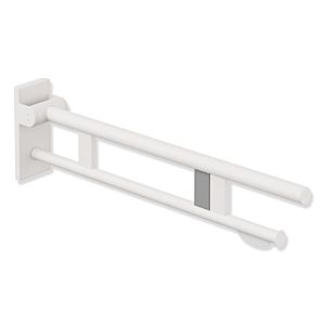 Hewi System 900 mobile support arm 900.50.41560DX projection 750 mm, Stainless Steel powder-coated white deep matt, right