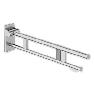Hewi System 900 support rail 900.50.115XA projection 750 mm, Stainless Steel , right, WC paper holder / radio flush trigger