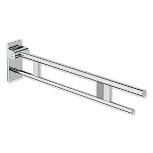 Hewi System 900 bras de support 900.50.12440 de projection 850 mm, Inox chrome, à droite, au ras déclenchement Radio