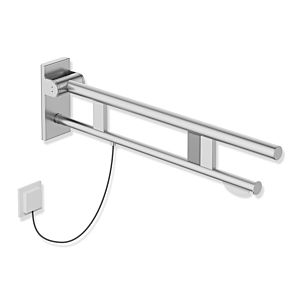 Hewi System 900 support rail 900.50.131XA projection 750 mm, Stainless Steel ground matt, right
