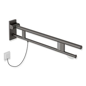 Hewi System 900 support arm 900.50.13360SC projection 900 mm, Stainless Steel powder-coated dark gray pearl mica deep matt, right