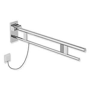 Hewi System 900 bras de support 900.50.14940 de projection 900 mm, Inox chrome, à droite, la version E-ras